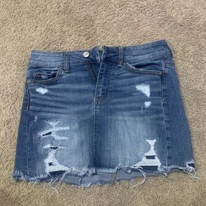 American Eagle Denim Jean Skirt